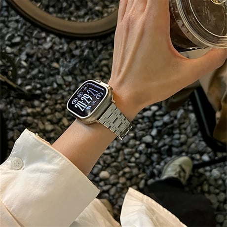 「249」アップルウォッチ Series 10 バンド ステンレス apple watchバンド 男女兼用 おしゃれ