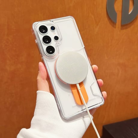「509」iphoneケース カード収納 背面 クリア magsafeケース ベルト付き galaxy s25/26ケース スタンド機能