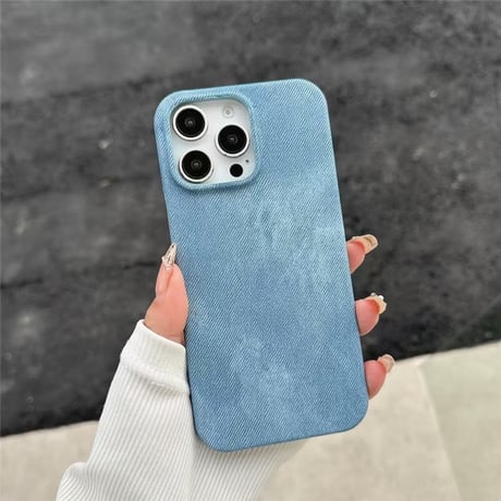 「378」iphoneケース デニム iphone16/16pro ケース シンプル おしゃれ