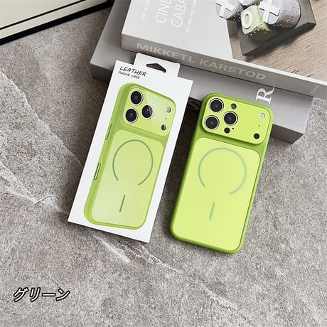 「500」ストラップホール付き iphone13~17series対応 magsafeケース カメラ保護 滑り止め