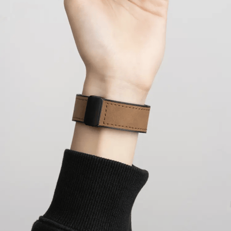 「319」apple watch バンド マグネット アップル ウォッチ バンド おしゃれ メンズ レザー＋シリコン