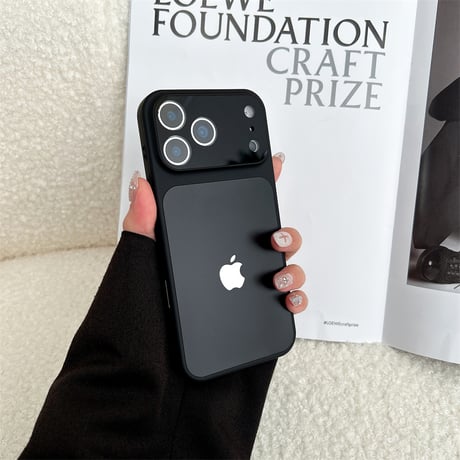 「474」iphoneケース シンプル おしゃれ iphone13~17シリーズ対応 カメラフィルム付き