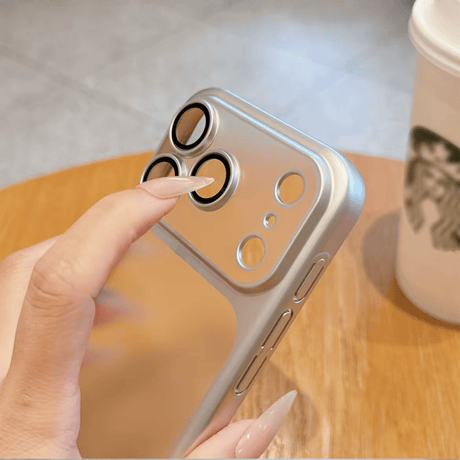 「452」iphone17/17promax ケース マット クリア iphone ケース カメラ 保護
