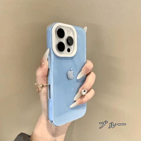 「344」iphone16/16promax ケース 可愛い 韓国 iphone ケース バイ カラー