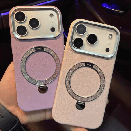「387」iphone ケース マグセーフ スタンド付き iphone17/16/15 ケース 大人可愛い