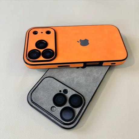 「499」カメラフィルム付き iphone13~17シリーズ対応 スエード風ケース おしゃれ
