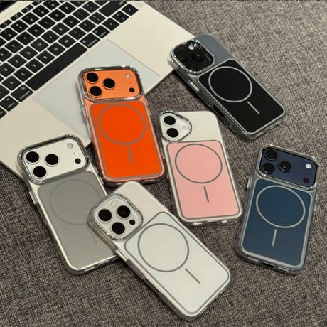「523」magsafeケース カメラスタンド iphone お 揃い ケース シンプル おしゃれ