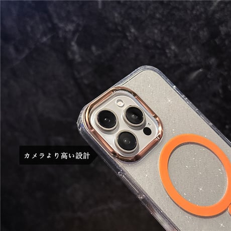 「245」iphone17/17pro magsafe 対応 ケース かわいい iphone16 クリアケース キラキラ