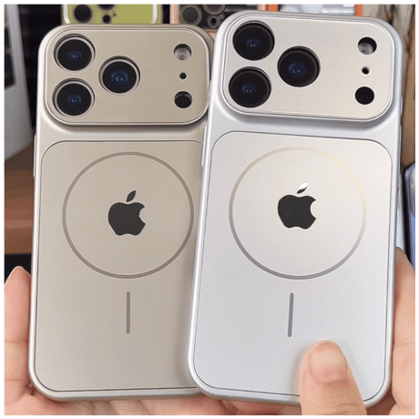 「451」iphone17pro/air ガラスケース マット質感 iphone ケース オレンジ かわいい