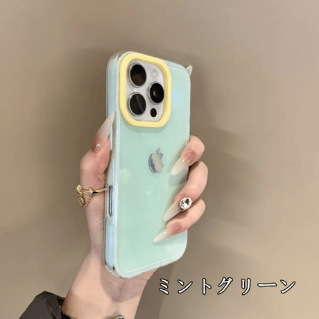 「344」iphone16/16promax ケース 可愛い 韓国 iphone ケース バイ カラー