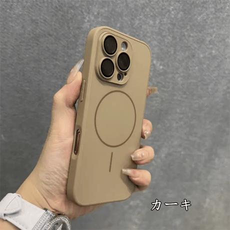 「369」magsafe対応 iphone16pro/16plus ケース スマホカバー ガラス 指紋つかない