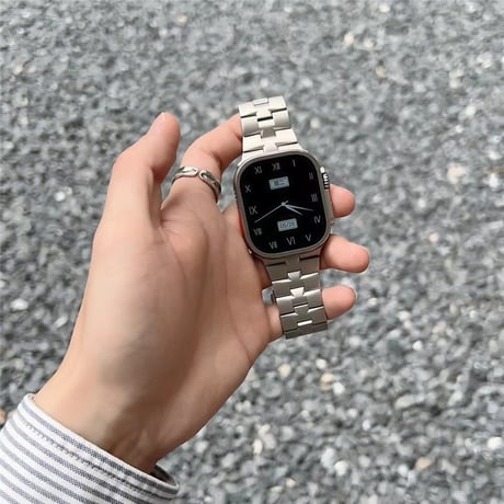 「198」アップル ウォッチ バンド メンズ おしゃれ apple watch ステンレス バンド 高級
