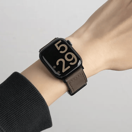 「319」apple watch バンド マグネット アップル ウォッチ バンド おしゃれ メンズ レザー＋シリコン