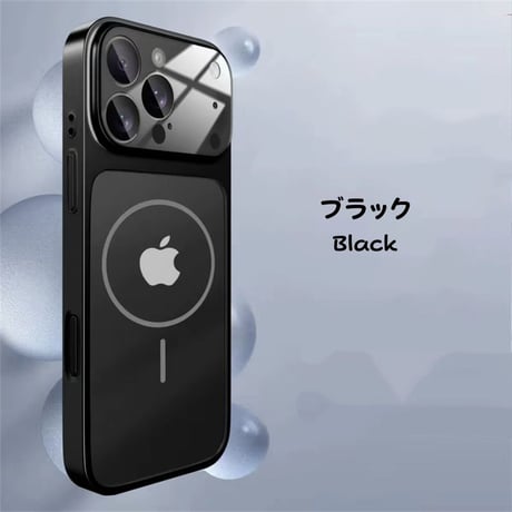 「451」iphone17pro/air ガラスケース マット質感 iphone ケース オレンジ かわいい