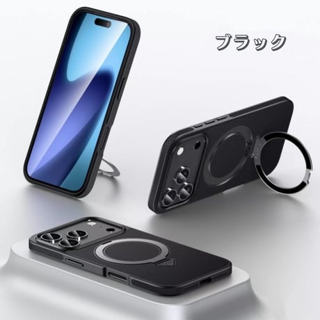 「289」magsafeケース 牛革 iphone17/17pro ケース 高級 iphone ケース スタンド機能