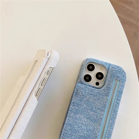 「350」デニム iphone16/16pro 携帯 ケース ショルダー おしゃれ iphone ケース カード 収納 背面