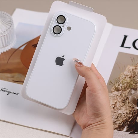 「003」iphone18pro/17pro/17 ケース マット ガラス iphoneケース カメラ保護