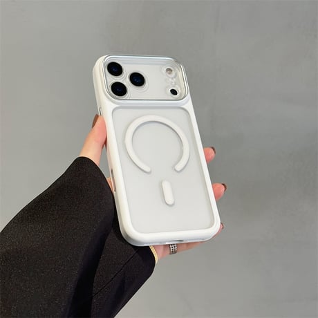 「485」Easoncase iphoneクリアケース iphone17pro/16proケース magsafe対応
