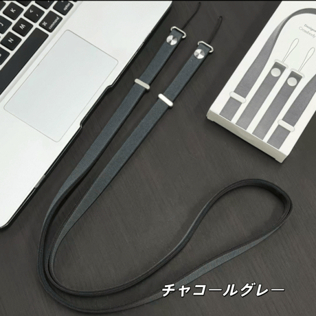 「511」iphoneショルダーストラップ クロスボディストラップ スマホケース ストラップ おしゃれ 紛失防止