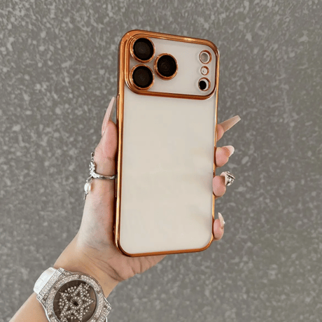 「018」iphone17/16/16pro ケース クリア おしゃれ iphone15 ケース ふち だけ 色 メタリックカラー