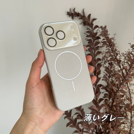 「489」magsafe 対応 ケース カメラ保護 iphone17pro/16/15ケース シンプル おしゃれ