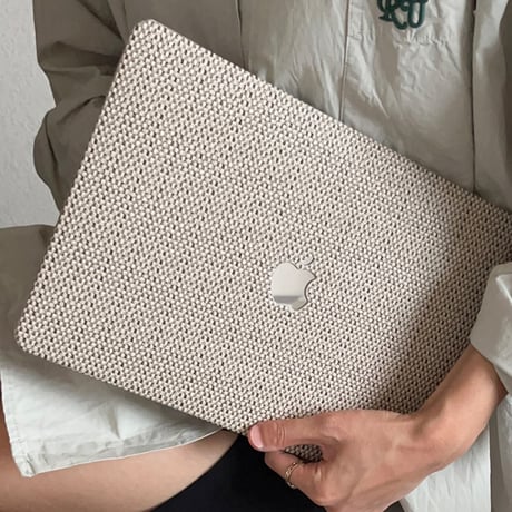 「178」15/16インチ macbook air ケース おしゃれ ノート パソコン ケース 編み風