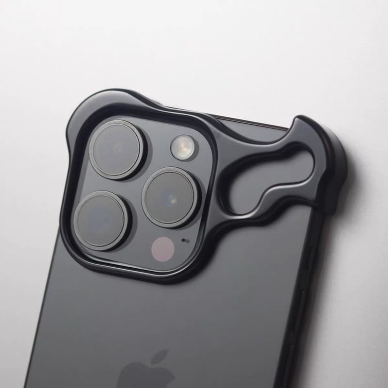 181」iphone ケース メタル iphoneフレームレスケース 放熱 カメラ保護