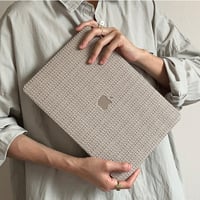 「178」15/16インチ macbook air ケース おしゃれ ノート パソコン ケース 編み風
