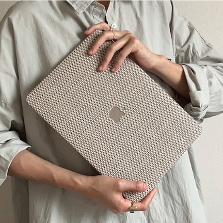 「178」15/16インチ macbook air ケース おしゃれ ノート パソコン ケース 編み風