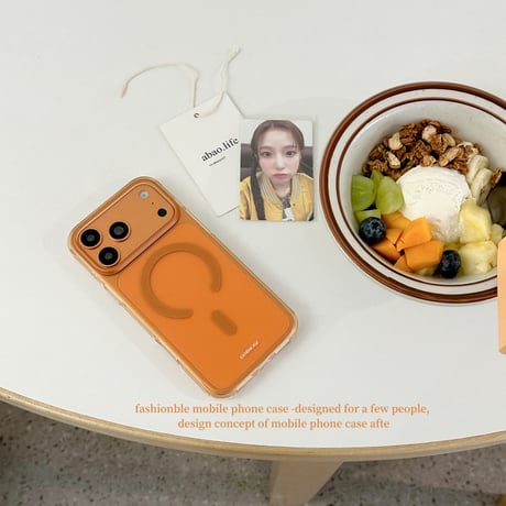 「520」Easoncase magsafe 対応 iphone18pro/18promax ケース かわいい iphone17pro/16 スマホケース 夏 っ ぽい バイカラー