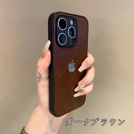 「303」iphone16 レザーケース 高級 iphone ケース シンプル おしゃれ