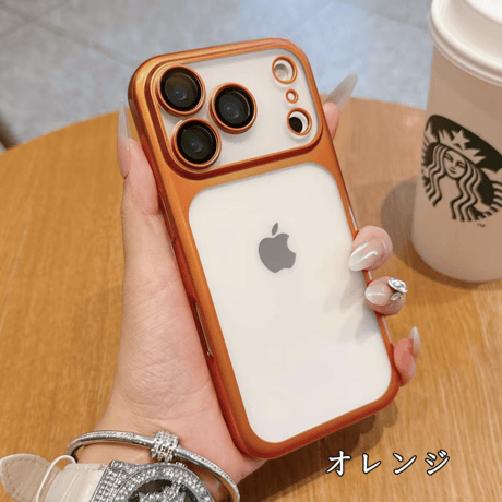 「452」iphone17/17promax ケース マット クリア iphone ケース カメラ 保護