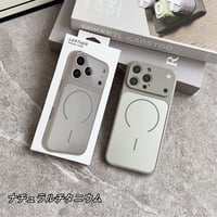 「500」ストラップホール付き iphone13~17series対応 magsafeケース カメラ保護 滑り止め
