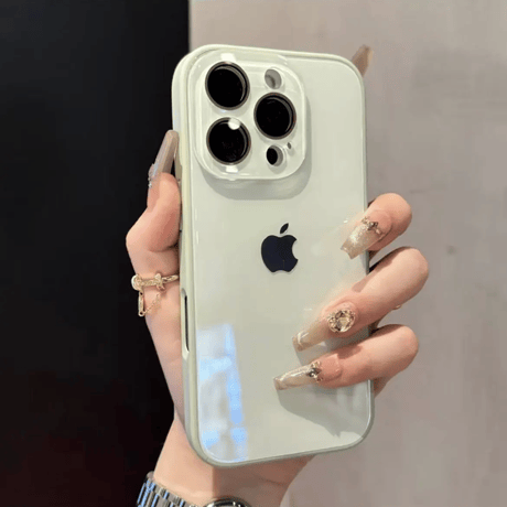 「409」ガラス iphone17/17pro ケース 可愛い iphone16 ケース カメラ保護