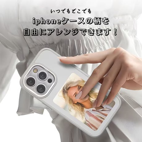 「375」アプリで自由にDIY！電子 ペーパー iphone ケース E-Inkディスプレイ搭載 iphone16/15 ケース
