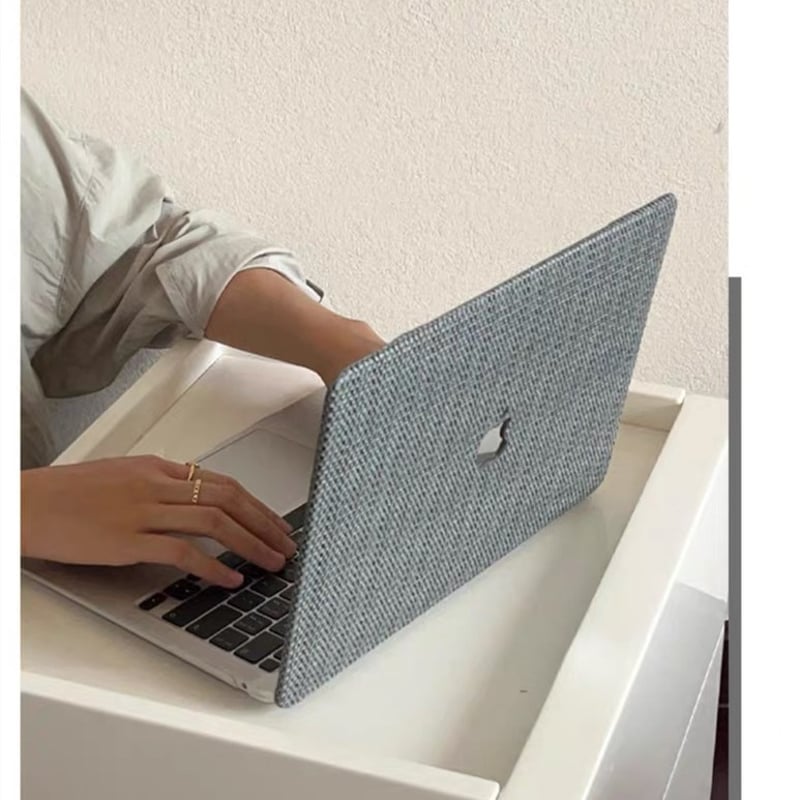 186」macbook air ケース 13/14 インチ パソコン ケース おしゃれ 編み