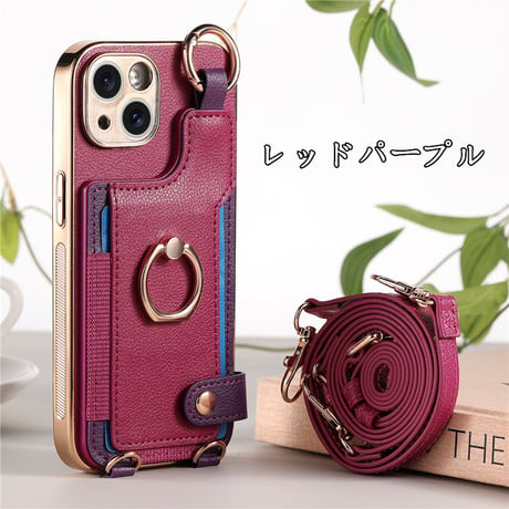 「260」スマホ ショルダー メンズ レディース iphone16 ケース カード収納 スタンド