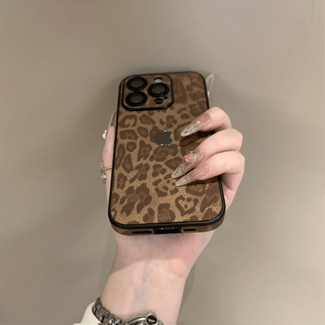 「345」iphone16pro/16plus ケース 韓国 可愛い iphone ヒョウ 柄 ケース お揃い