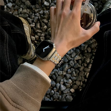 「249」アップルウォッチ Series 10 バンド ステンレス apple watchバンド 男女兼用 おしゃれ
