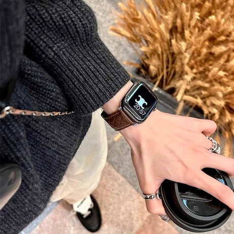 「134」アップル ウォッチ バンド レザー 高級 apple watch バンド マグネット 男女兼用