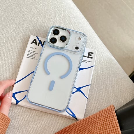 「443」Easoncase iphone18pro/18promax クリアケース magsafe対応 iphon17pro/16promaxケース おしゃれ