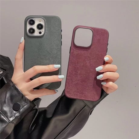 「113」iphone ケース 布生地 高級 iphone15/15pro マグ セーフケース 耐衝撃 おしゃれ