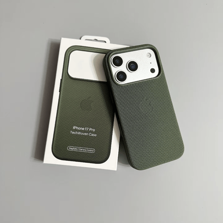 「463」magsafe対応 iphone17pro/17promax テックウーブンケース 高級感