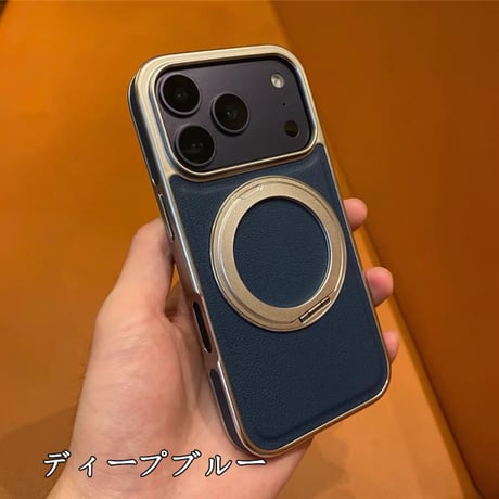 「457」iphone17pro/air ケース レザー iphoneスタンド付きケース magsafe対応