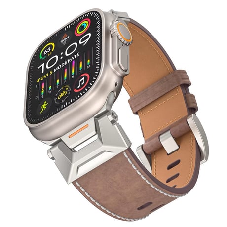 「157」アップル ウォッチ バンド 高級 メンズ apple watch7/8/Ultra バンド レザービジネス