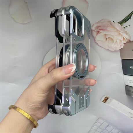 「262」iphone16pro ケース マグセーフ iphone15pro/15promax フレームレスケース クリア