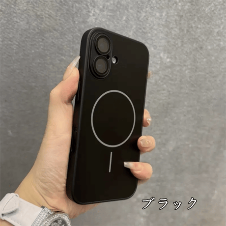 「369」magsafe対応 iphone16pro/16plus ケース スマホカバー ガラス 指紋つかない