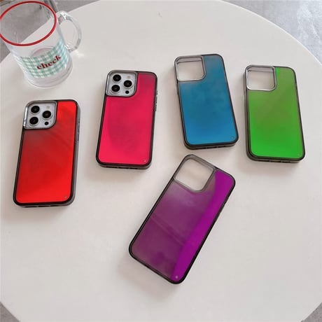 「355」iphone 液体 ケース ネオンサンド 流れる iphone16pro/15 ケース 蓄光 リキッド 暗闇で光る