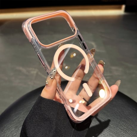 「493」magsafe対応 iphoneケース 衝撃に強い おしゃれ iphone17/16 クリアケース ストラップ付き ラッピング付き