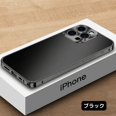 「326」iphone17/17pro ケース シンプル 高級 iphone16/15 ケース マット質感 アルミニウム合金